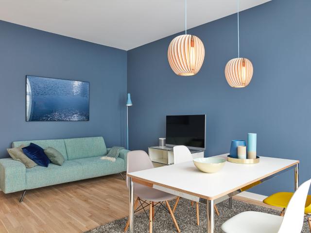 Penthouse with Terrace and Havel Views on Eiswerder Island