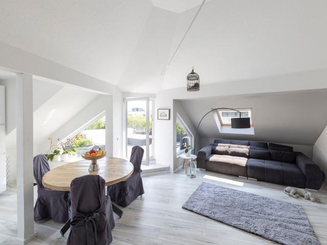 Penthouse with Whirlpool and rooftop Terrasse, cleaning included in the rental price