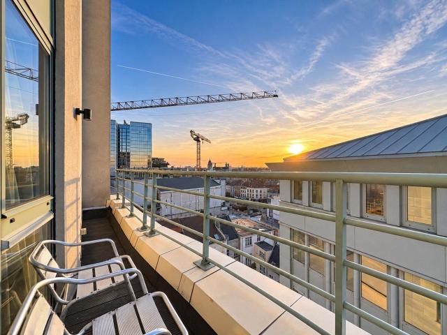 Penthouse with breathtaking views over central Brussels