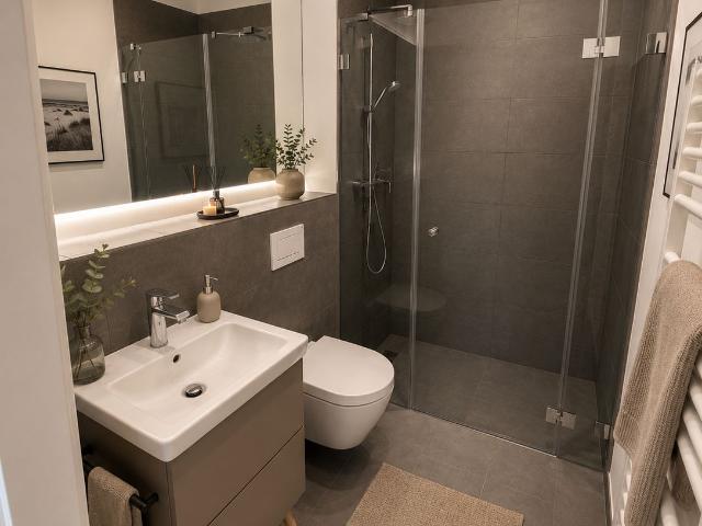 Penthouse with roof terrace, air conditioning, high quality fitted kitchen and dressing room