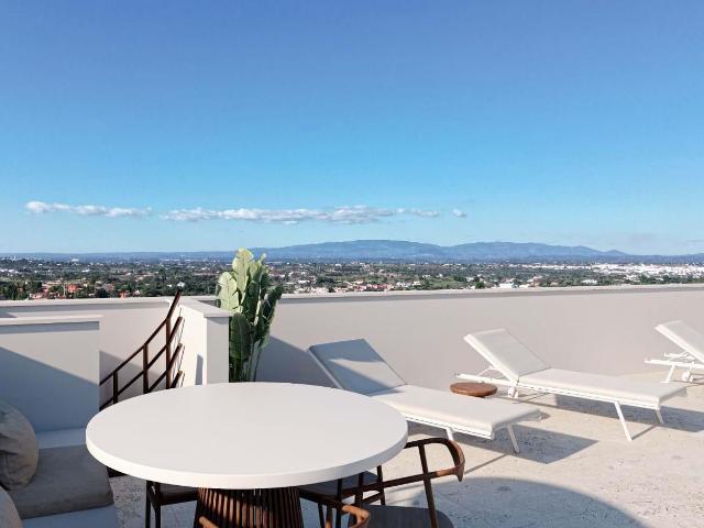 Penthouse T2 com Vista Mar e Terraço na Cobertura com Jacuzz. 178m² Lagoa e Carvoeiro