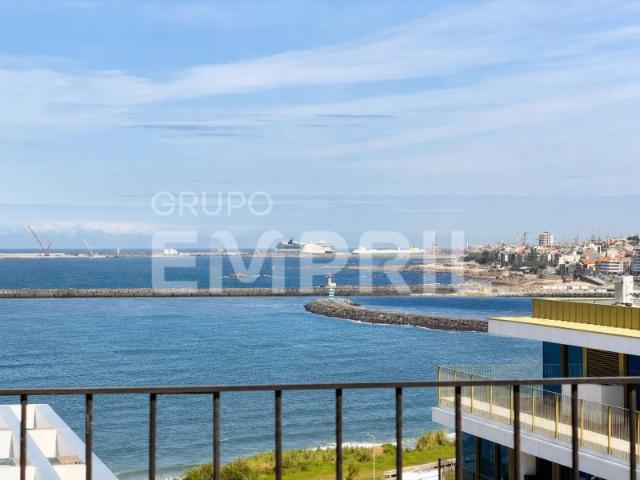 Penthouse T3 Vista Mar e Rio Douro River Line