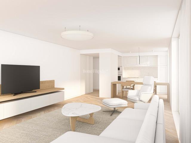 Penthouse T4 Duplex com Varanda e Terraços Conde da Ribeira, Alcântara