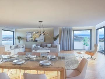 Penthouse T5 com varandas, 2 Garagens Box e Arrecadação, em. 266m² Carnaxide