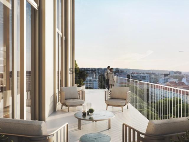 Penthouse T6 Triplex com varanda em novo empreendimento nas Avenidas Novas