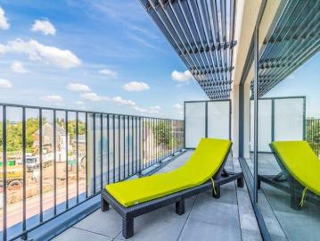 Penthouse te huur