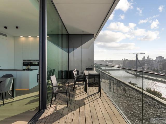 Penthouse Te huur Kortrijk Residentie Senzafine: luxueus ingericht