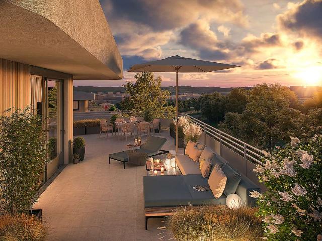 Penthouse Traum mit atemberaubender Dachterrasse Das neue Architektur Highlight AUREO