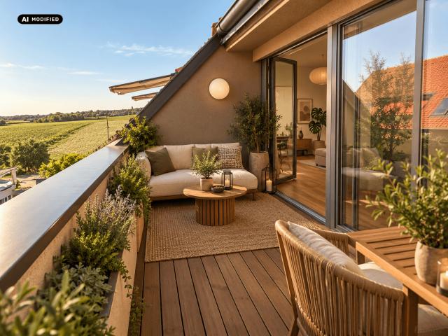 Penthousecharakter modern & edel Loggia Klimaanlage Carport Wohnbauförderung!