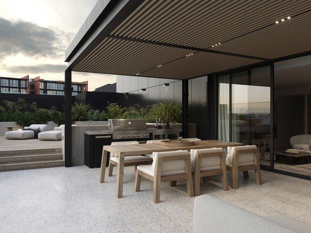 Penthouses of timeless beauty in the heart of Green Square