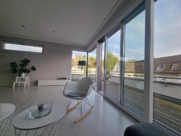 Penthaus Apartment close to University, quiet, large terrasse