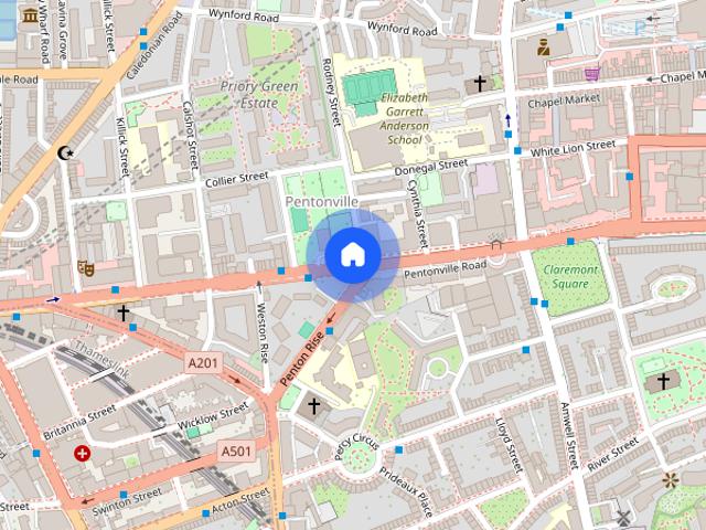 Pentonville Road, Claremont Heights, N1
