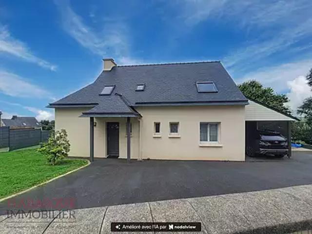 Pencran 29800 Location maison 5 pièces t5 jardin