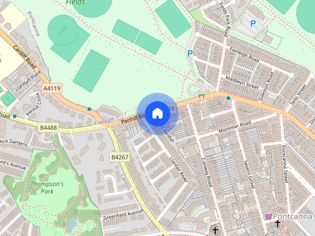 Penhill Road, Pontcanna, Cardiff