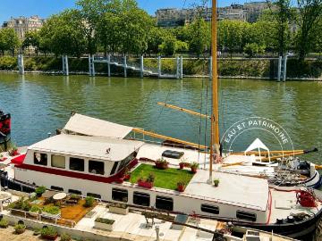 Péniche à vendre Paris 15e 85 m2 Convivial 85m² Paris 15ème