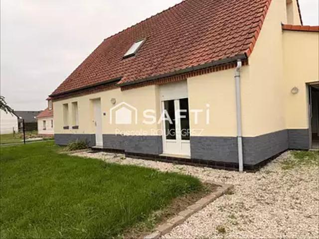 Penin 62127 Achat / Vente maison 4 pièces t4 parking