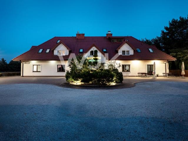 Pensjonat 585m2 11 pokoi restauracja dom 150m2