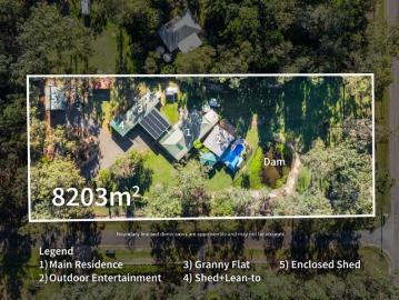Peaceful Dual Living Acreage Retreat with Resort Style Entertaining