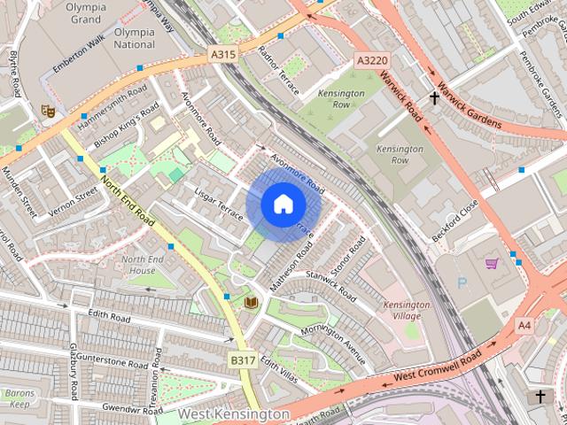 Peacock House, Lisgar Terrace, W14