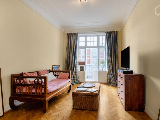 Pearl of Hamburg, Beautiful & bright studio conveniently located