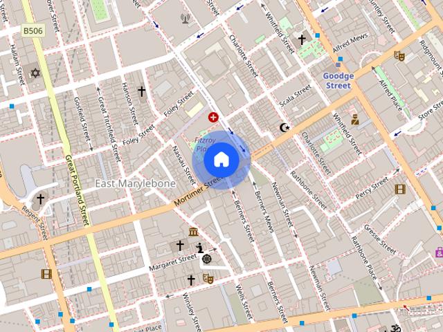 Pearson Square, Fitzroy Place, Fitzrovia, W1T 3BJ