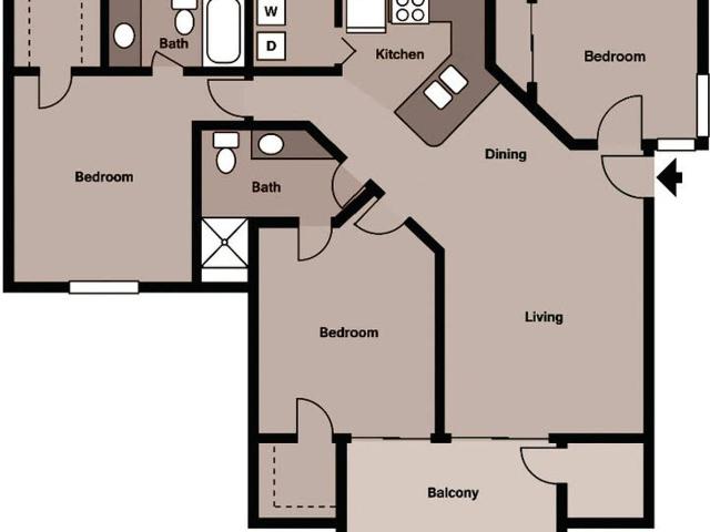 Pebble Creek at Lake Mary 1 Bedroom Apartment for Rent at 780 Creekwater Ter, Lake Mary, FL 32746