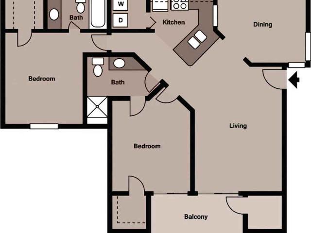 Pebble Creek at Lake Mary 2 Bedroom Apartment for Rent at 780 Creekwater Ter, Lake Mary, FL 32746