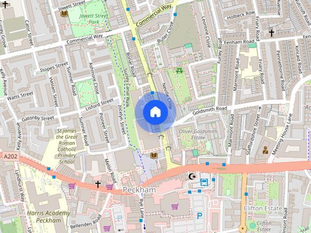 Peckham Hill Street, Peckham, London, SE15