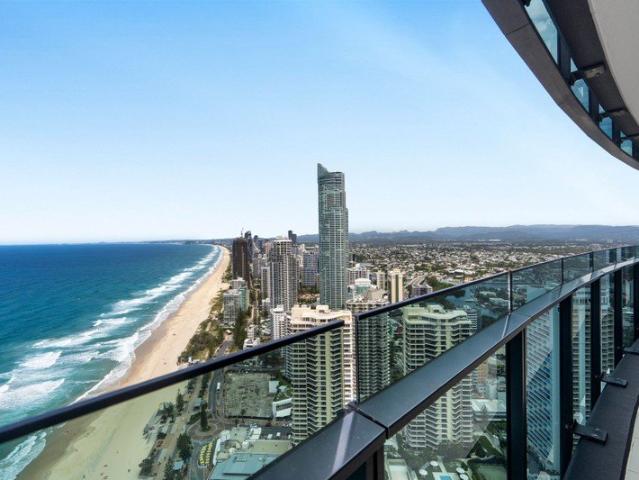 Peppers Soul Level 43 Income Circa $82,000 per year Endless Ocean Views Storage Cage Titled Parking Private Tesla Charger