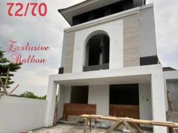 perumahan moderen Dua lantai