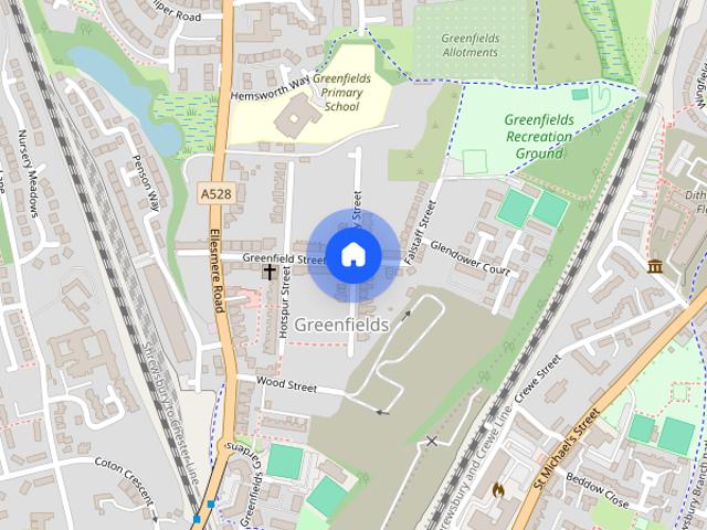 Percy St, Shrewsbury, SY1
