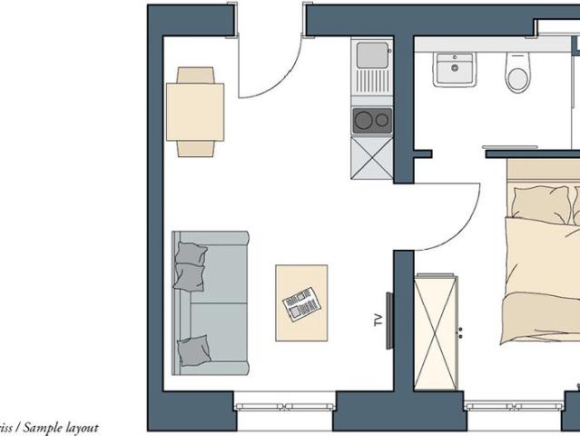 Perfect, quiet home conveniently located, Dusseldorf Amsterdam Apartments for Rent