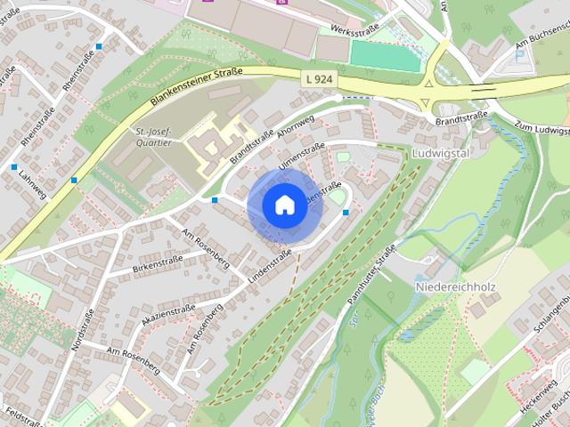 Perfekt für uns: günstig geschnittene 2 Zimmer Wohnung