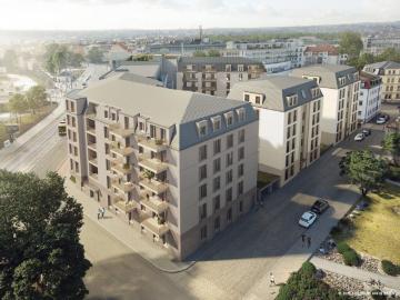 Ebertplatz, Dresden - Keller, Balkon
