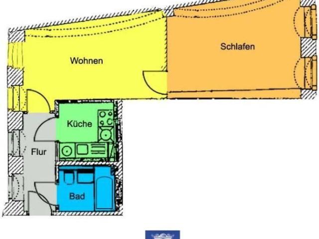 Perfekte Wohnung, Bad mit Wanne, separate Küche!