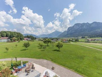 Seeblick Wohnung in Naturruhelage/Mondsee!
