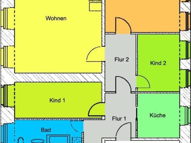 Perfekte Familienwohnung im charmanten Schloss Zehista!