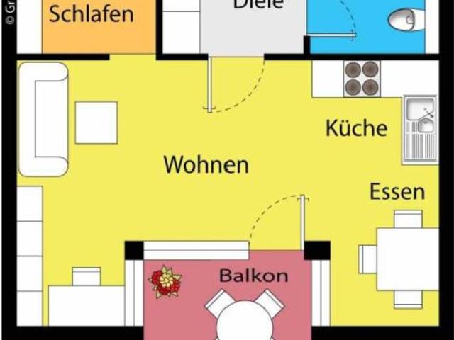 Perfekte Singlewohnung mit Balkon in gefragter Wohnlage!