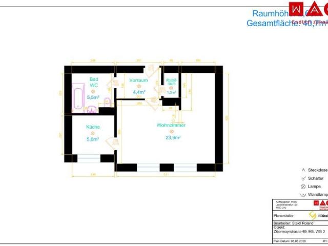 Perfekte Singlewohnung in Linz – 40 m² mit Parkplatz