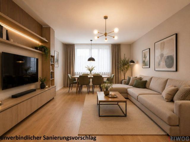 Perfekter Grundriss & ruhige Lage Nähe Spitz | 2 Zimmerwohnung mit ebenerdiger Garage | sanierungsbedürftig