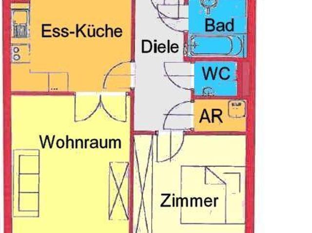 Perfektes City Apartment mit Innenhofbalkon und Tiefgarage gegenüber der Messe/Stadthalle zu verkaufen!