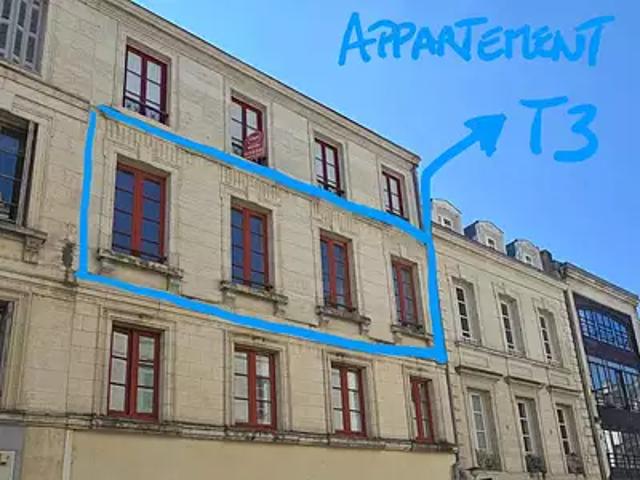 Périgueux 24000 Achat / Vente appartement 3 pièces t3