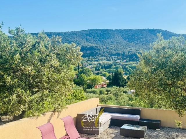 Perle rare en Provence avec vue époustouflante et oliveraie 430m² Aups