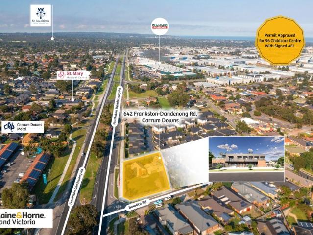 Permit Approved Childcare Development Site In Carrum Downs 96 Place Childcare Centre With Signed AFL