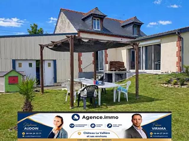 Pernay 37230 Achat / Vente maison 5 pièces t5