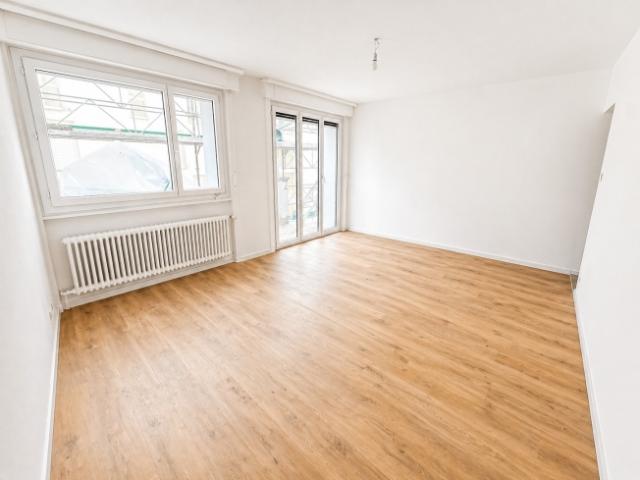 Pérolles in Freiburg renovierte 3,5 Zimmer mit zwei Balkonen