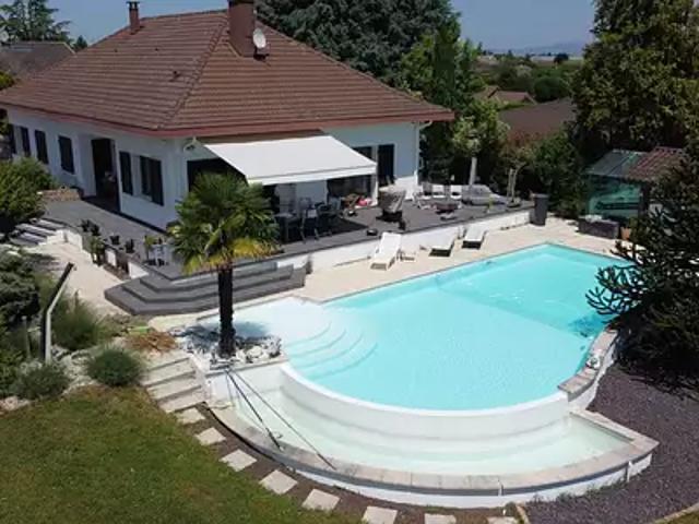 Péronnas 01960 Achat / Vente maison 7 pièces t7 piscine terrasse