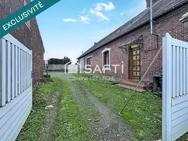 Péronne 80200 Achat / Vente maison 4 pièces t4 parking