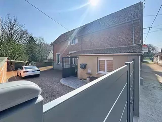 Péronne 80200 Achat / Vente maison 5 pièces t5 parking