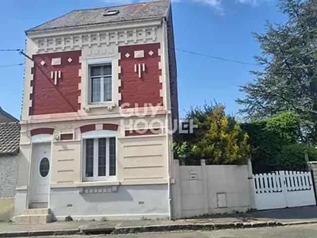 Péronne 80200 Location maison 4 pièces t4 au dernier étage terrasse